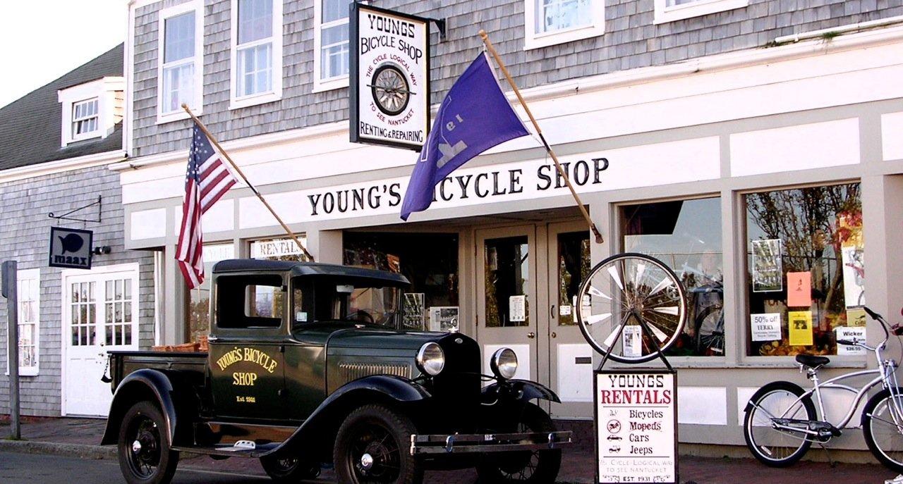 Young's Bicycle Shop Storefront