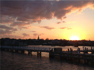 harbor-sunset The quaint town of Nantucket makes for an incredible backdrop at sunset
