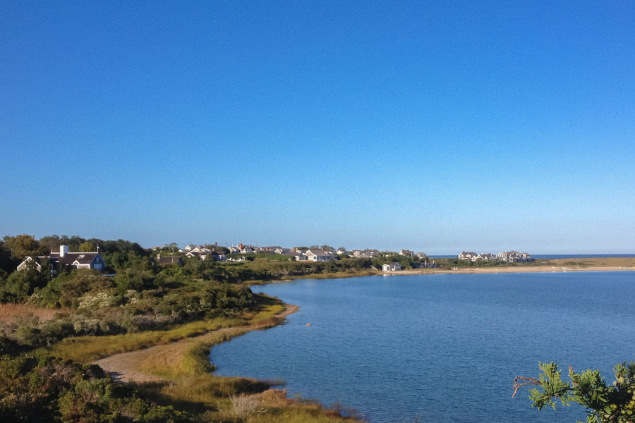 The small village of Quidnet by Sesachacha Pond is another beautiful spot to check out when visiting Nantucket